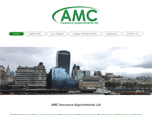 Tablet Screenshot of amcinsurance.co.uk
